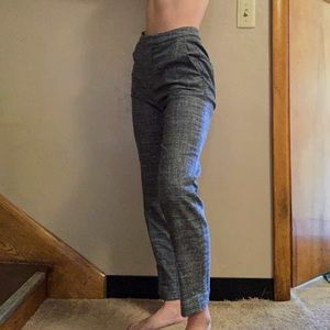 gingham h&m pants